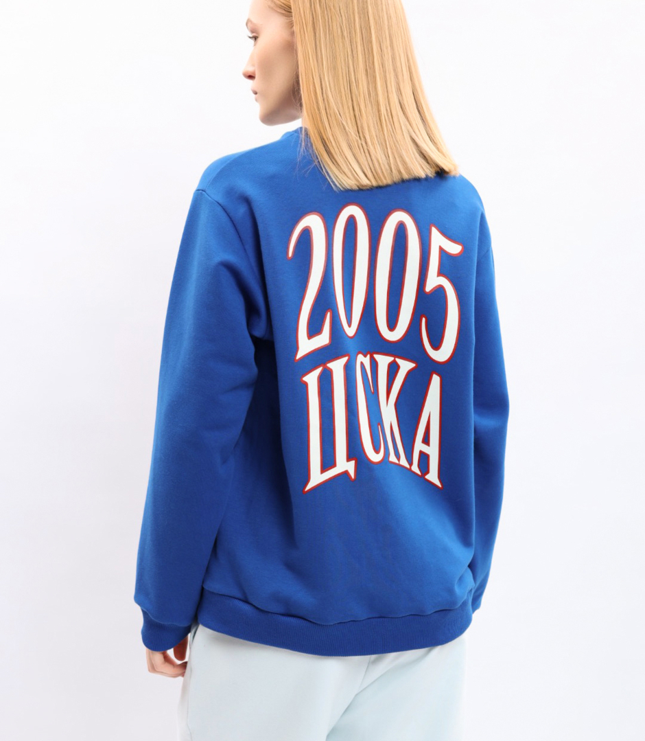 Свитшот ДНК ЦСКА 2005 синий
