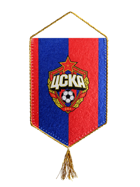 Вымпел маленький с гербом ЦСКА